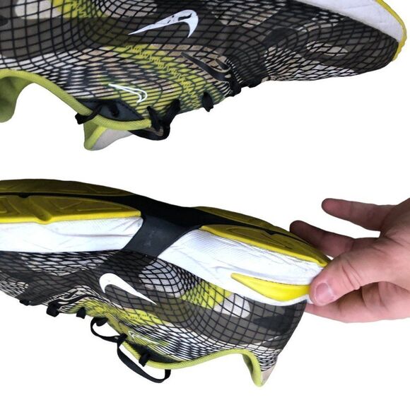 Nike D/MS/X Ghoswift White Black Dynamic Yellow Size 10 - Picture 4 of 16